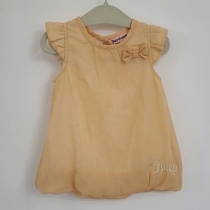 Gold-ish Juicy Couture baby top